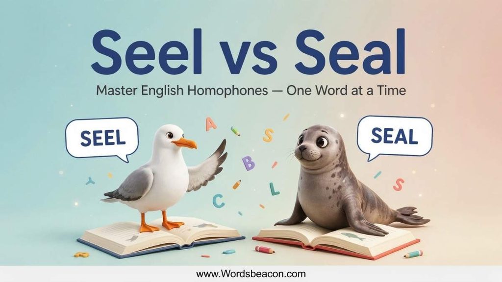 Common Mistakes With Seel and Seal
