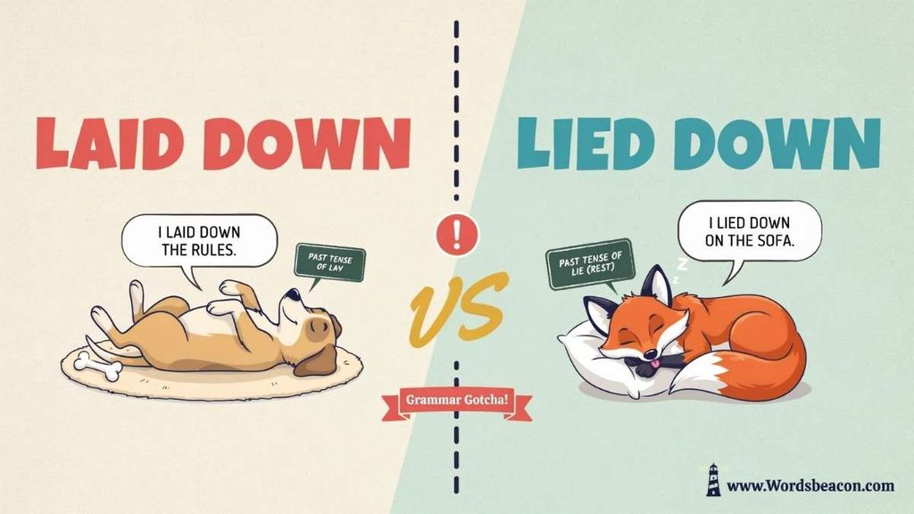 Is “I Laid Down” Grammatically Correct?