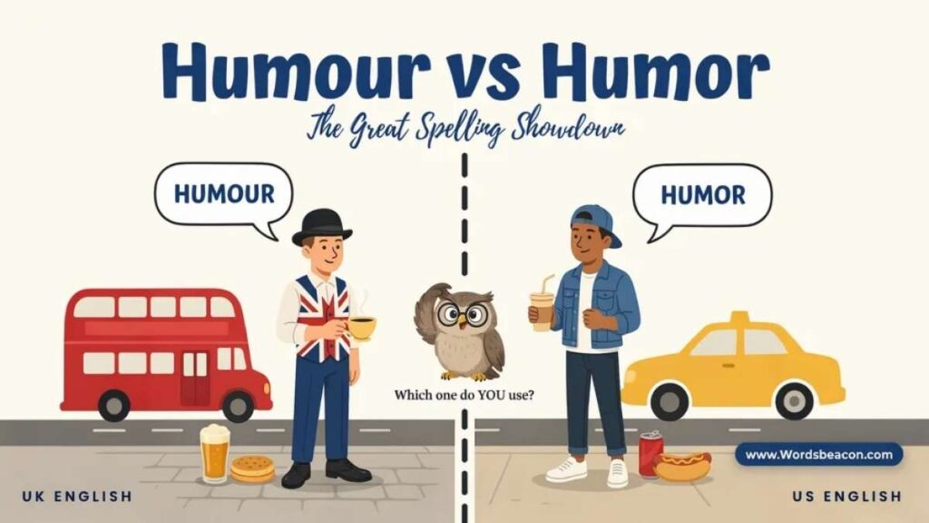 Humour vs Humor difference and usage?