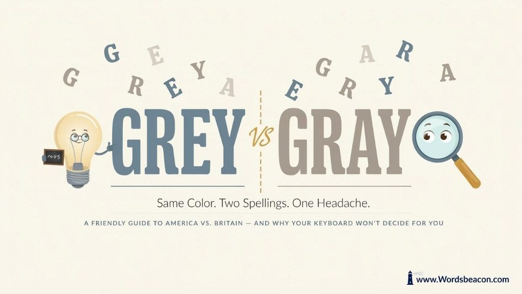 Gray or Grey in the United States