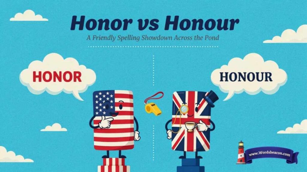Honor vs Honour difference and usage?