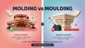 Molding vs Moulding which one is correct and usage ?
