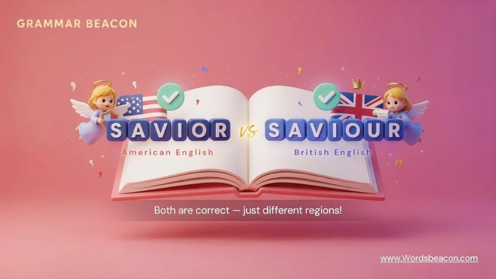 Savior vs Saviour What Is the Difference?