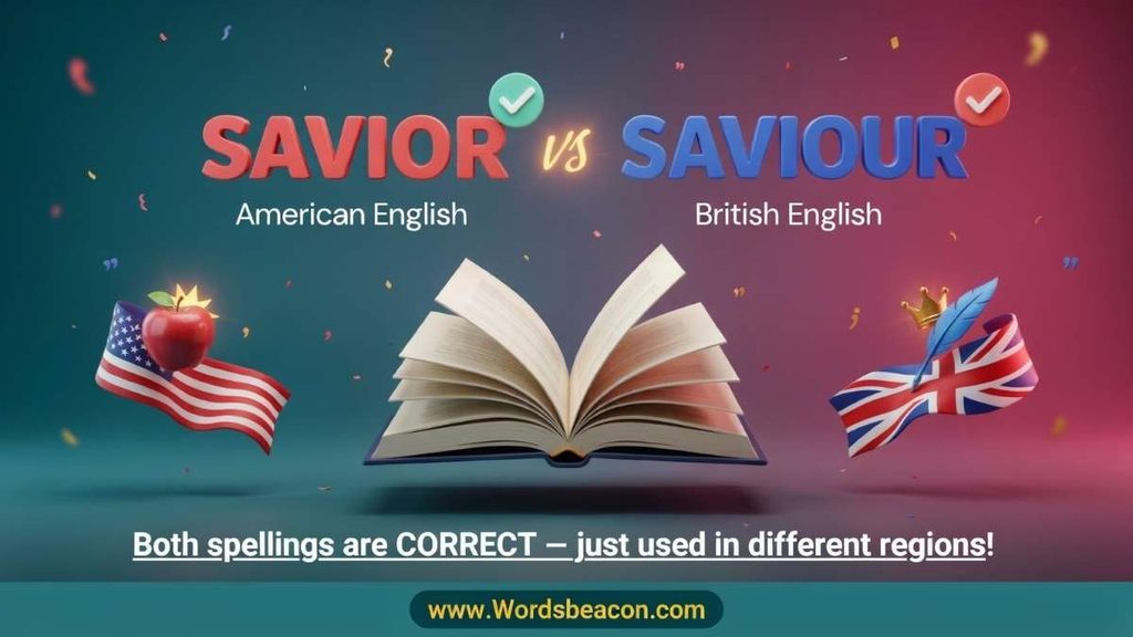 Savior vs Saviour Pronunciation