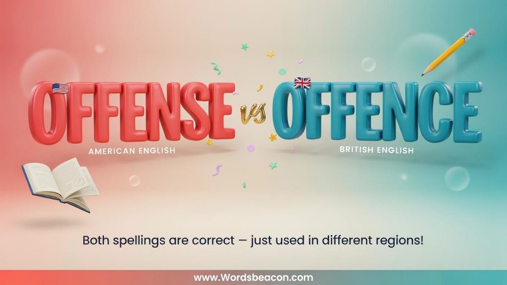 A Simple Way to Remember Offense vs Offence